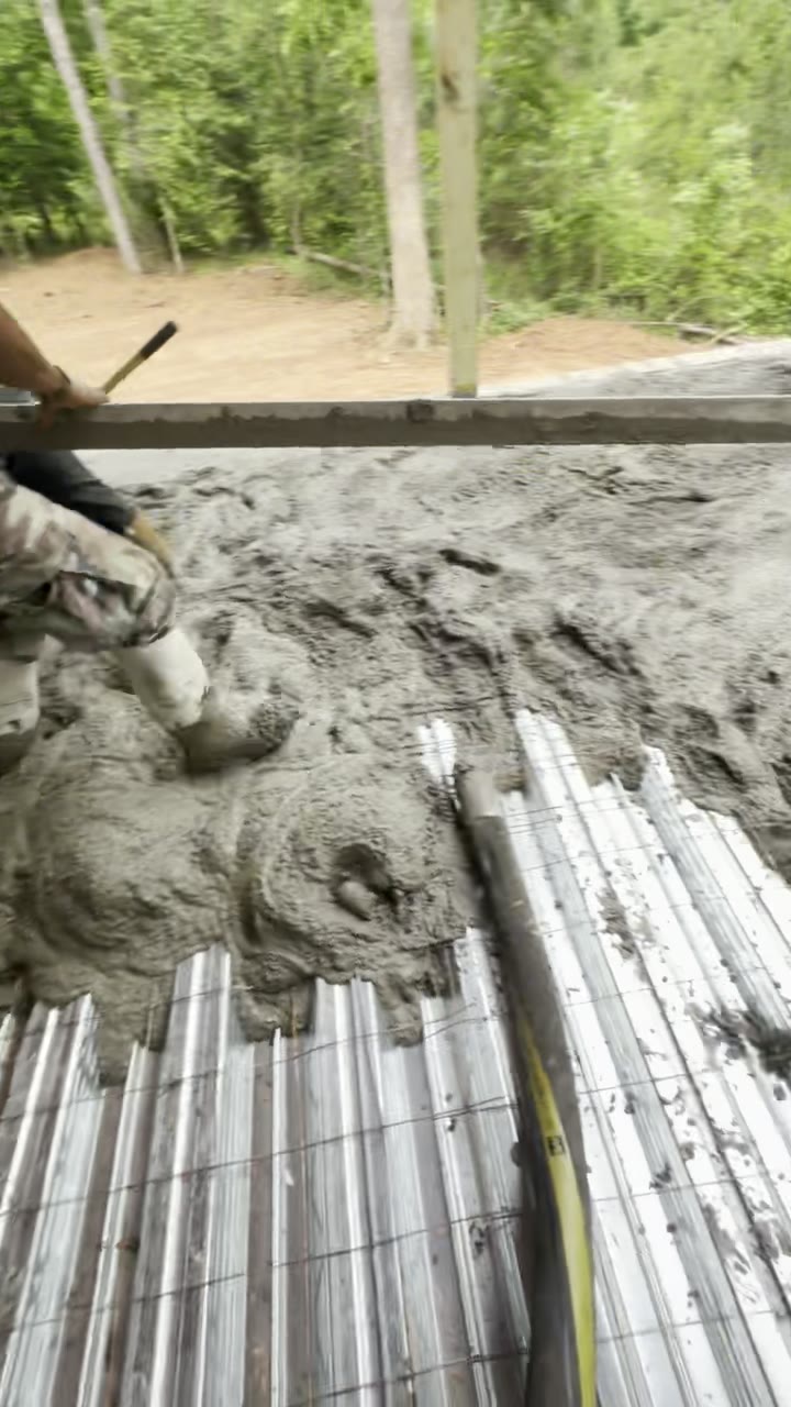 Commercial concrete flatwork proof